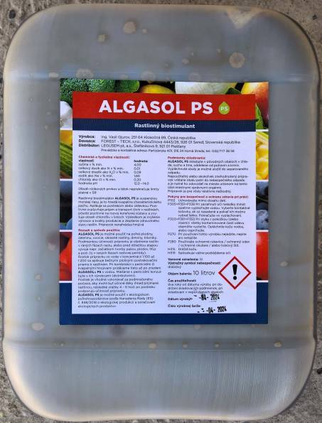 ALGASOL PS, obch. bal. 10 lt., Cena/bal: 183,70 EUR bez DPH (220,44 EUR s DPH)